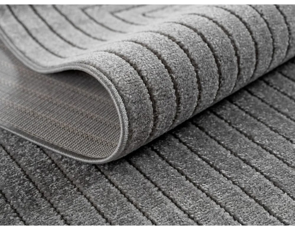 Сив килим за открито и закрито 280x370 cm Nova 1202 – Ayyildiz Carpets