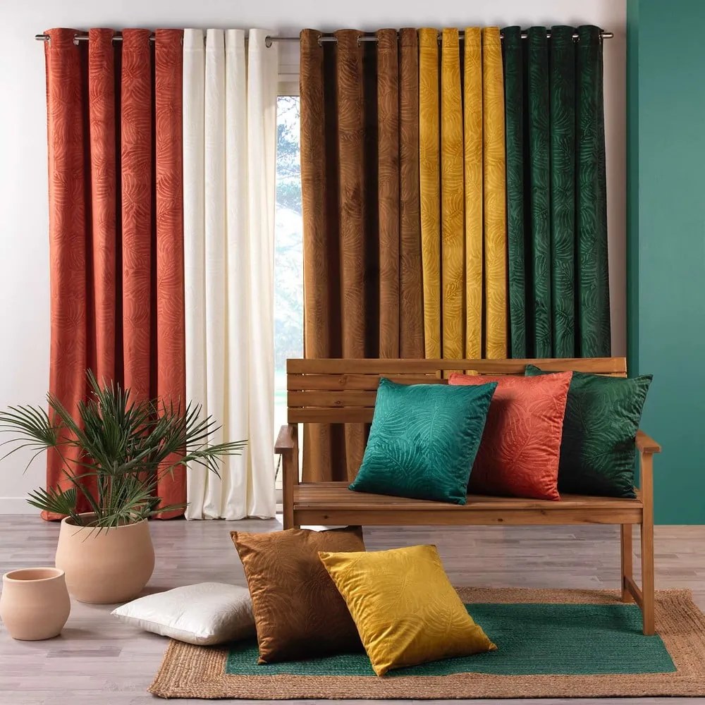 Синьо перде 140x240 cm Analia – douceur d'intérieur