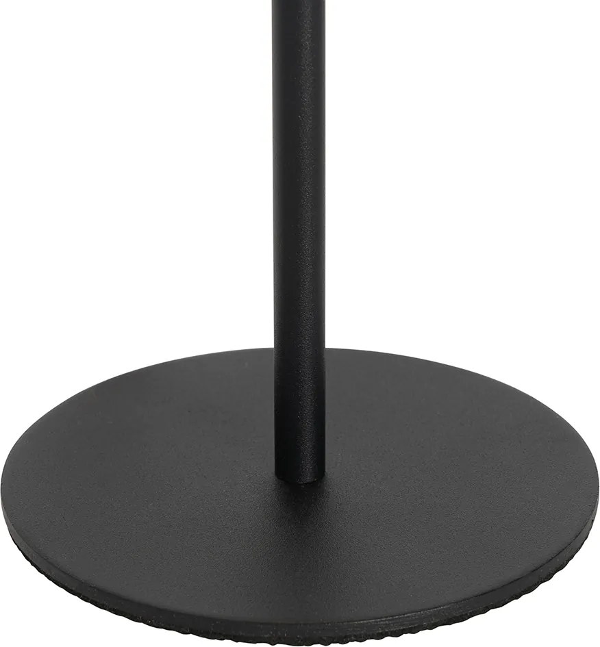 Настолна лампа черна с димер и акумулаторна LED IP54 - Murdock