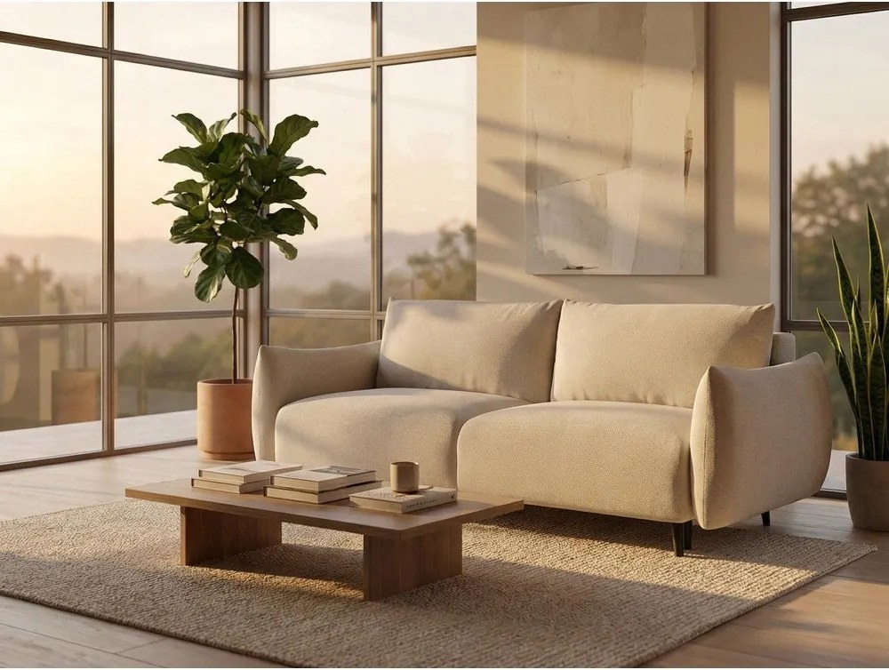 Светлосин ъглов диван Malie – Makamii