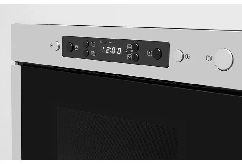 Микровълнова фурна за вграждане Whirlpool AMW 435/IX, 750W, 22 л, 4 нива, Jet Start, JetDefrost, Поддържане на топлина, Сребрист