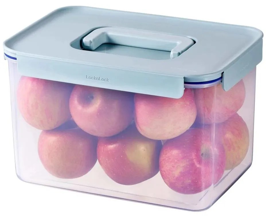 Контейнер за храна CLASSIC PLUS 6 л син/прозрачен