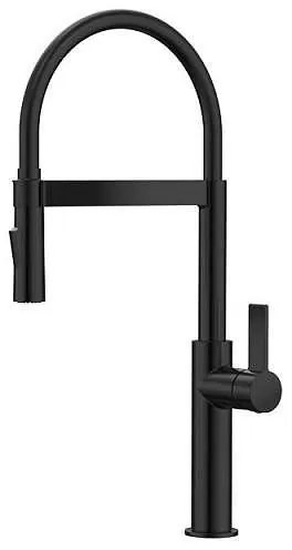 Смесител за кухня ICF 7169184MB, месингов, черен мат, 51.7x10.4х26см