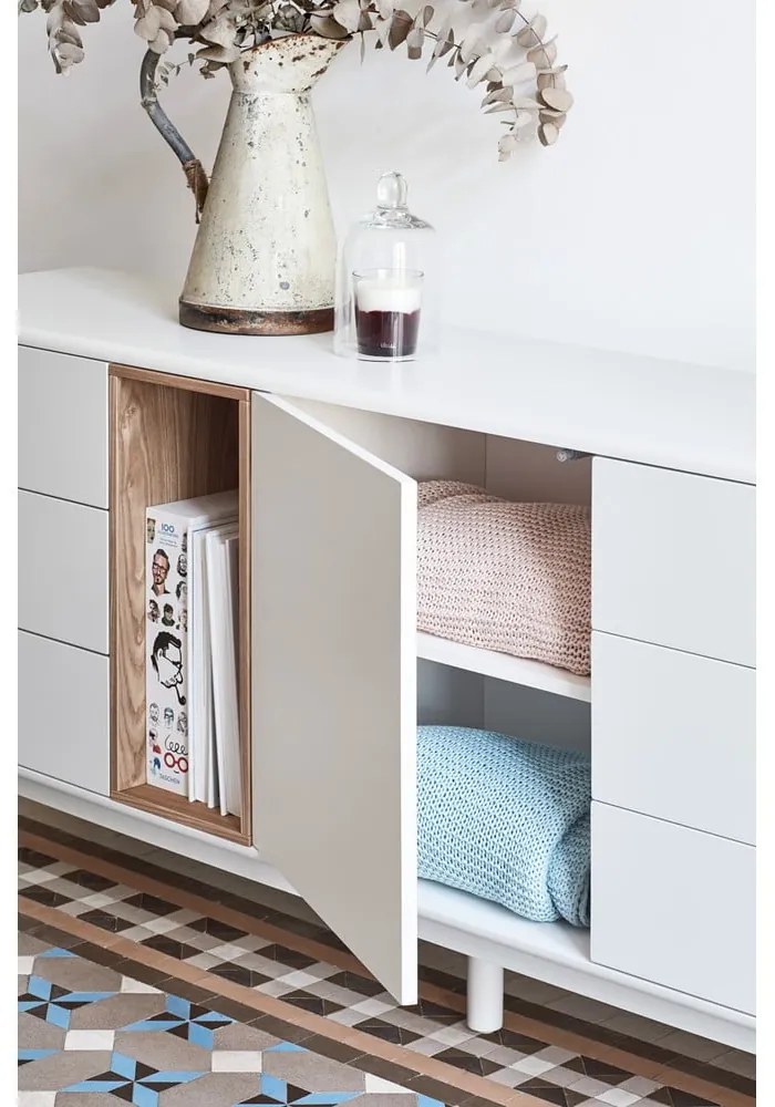 Кремав скрин 180x76x40 cm Corvo – Teulat