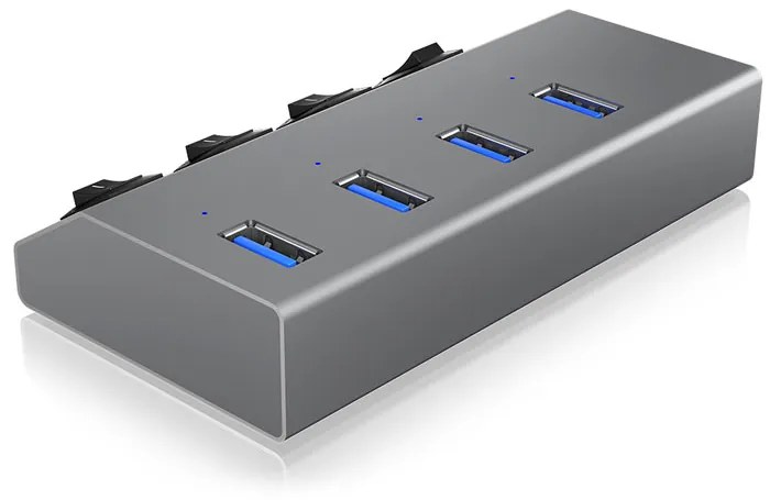 USB 3.0 Hub &amp; Зарядно 4 ports ICY BOX HUB1405 2 в 1