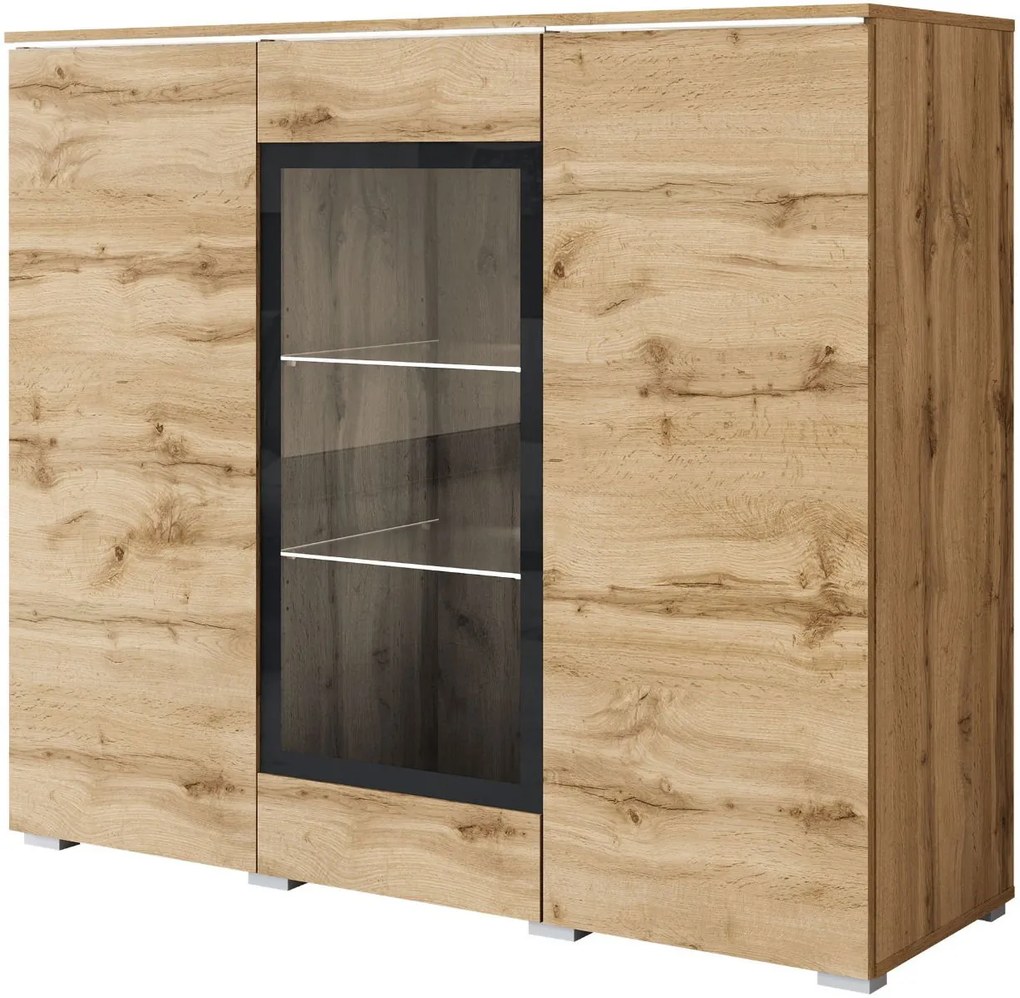 Витрина Vera mini-Естествено дърво