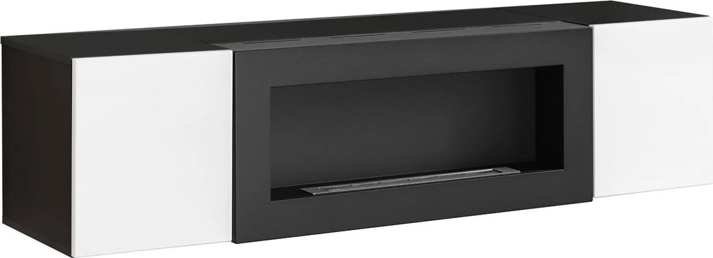 Висящ шкаф Fly-White - Black