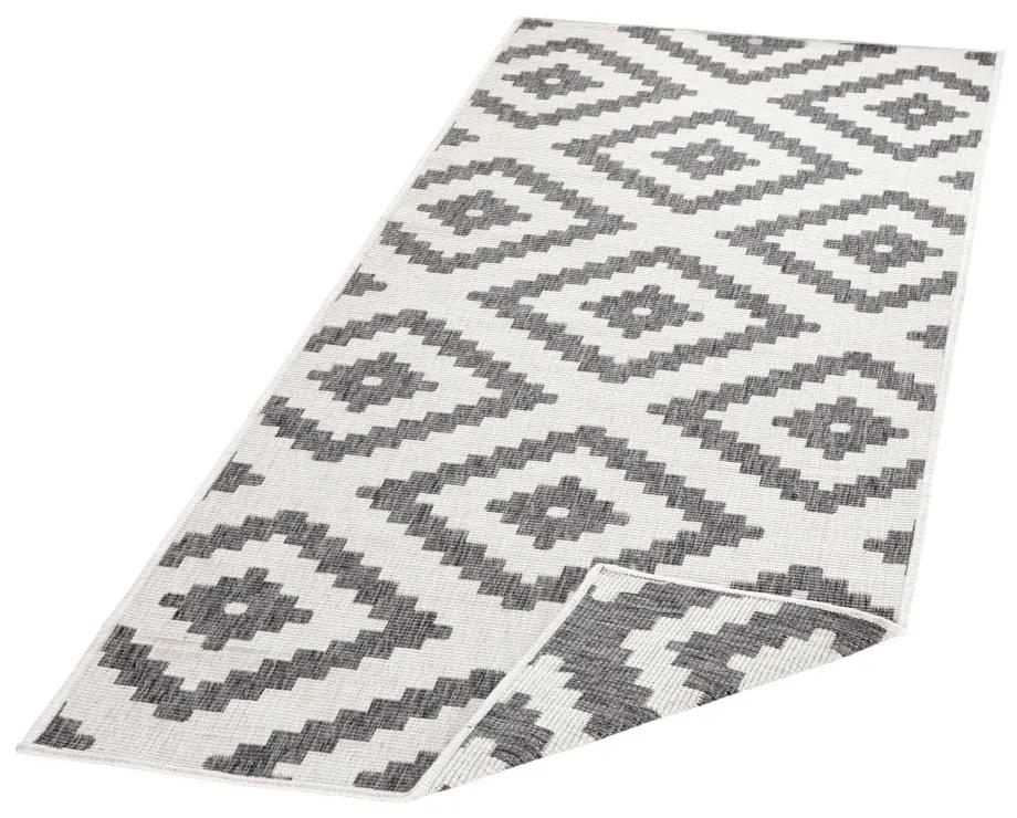 Сив килим за открито , 80 x 250 cm Malta - NORTHRUGS