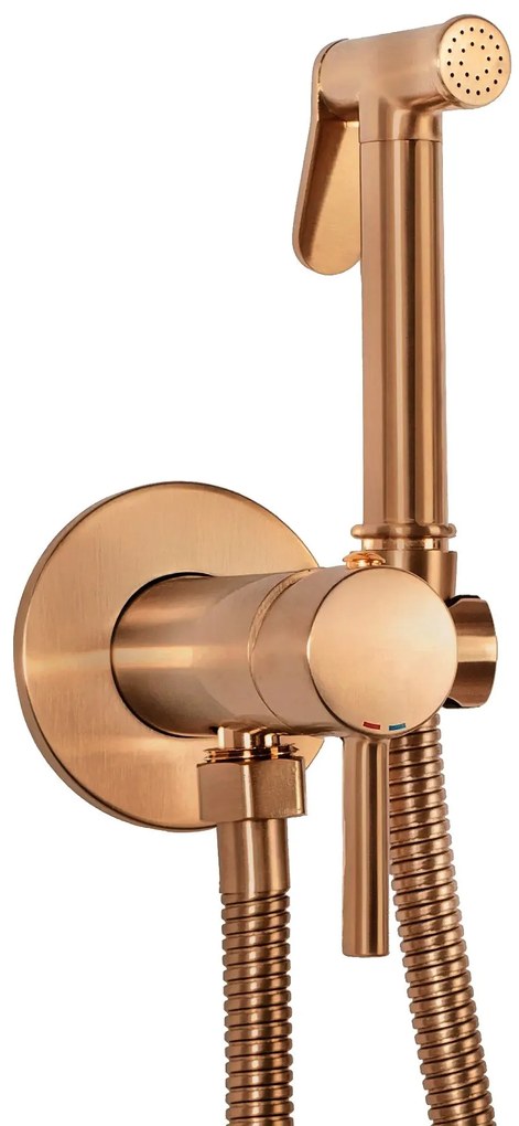 Смесител за биде Lungo Loop Copper Brush