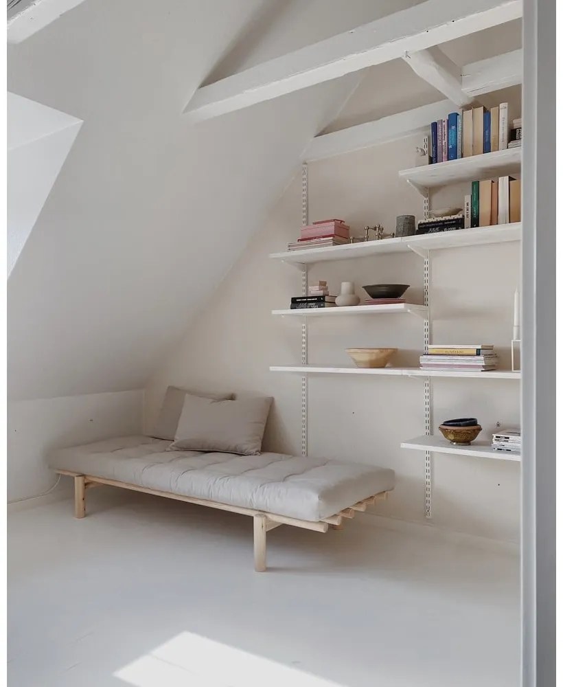 Бежов ленен диван 200 cm Pace - Karup Design