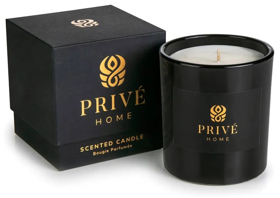 Свещ от соев восък с време на горене 60 h Rose Pivoine – Privé Home