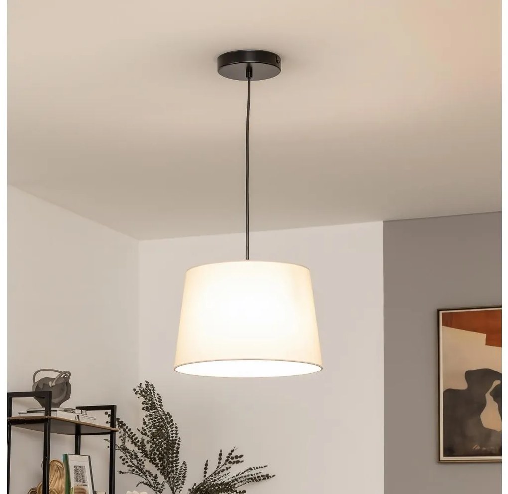 Brilagi - LED полилей на кабел CERIA 1xE27/40W/230V Ø 30 см бежов