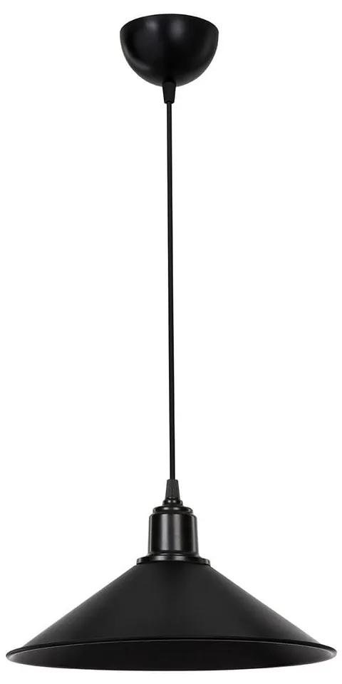 Черна метална лампа за таван ø 30 cm - Squid Lighting