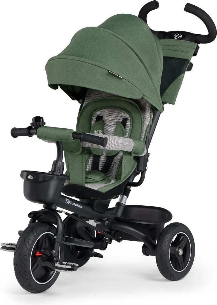 KinderKraft  -  Триколка Kinderkraft SPINSTEP, зелена