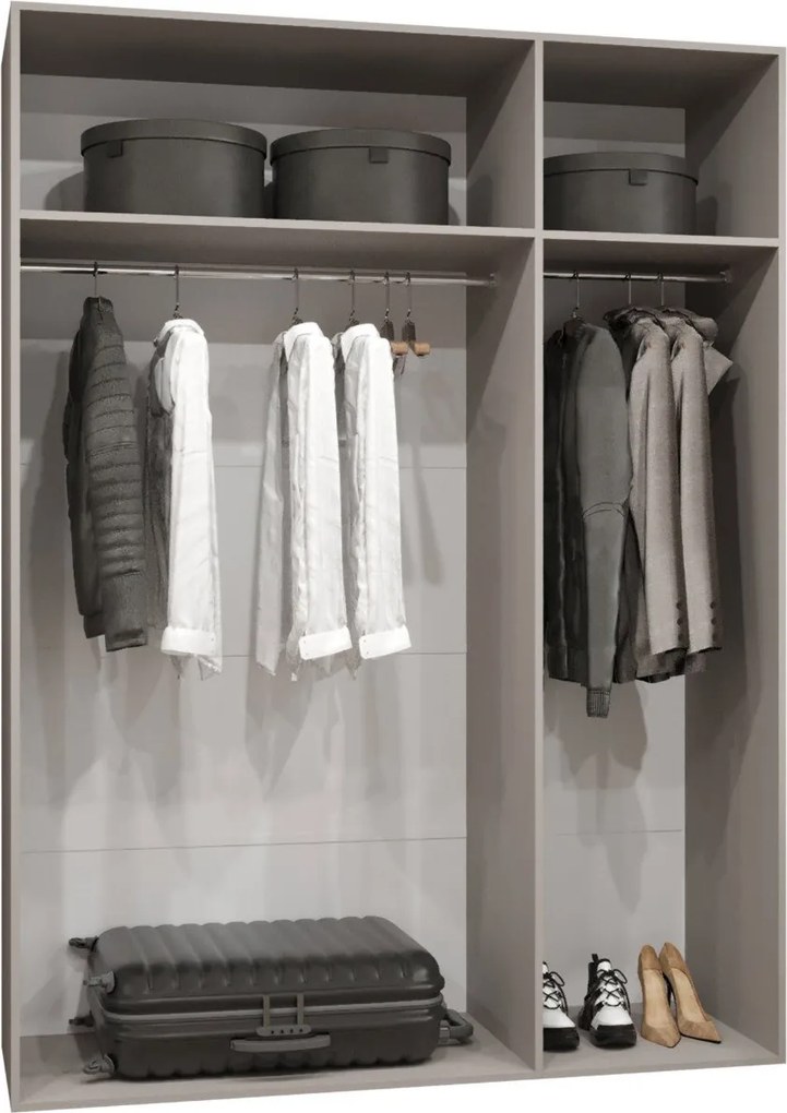 Гардероб Малага трикрилен-Кашмир