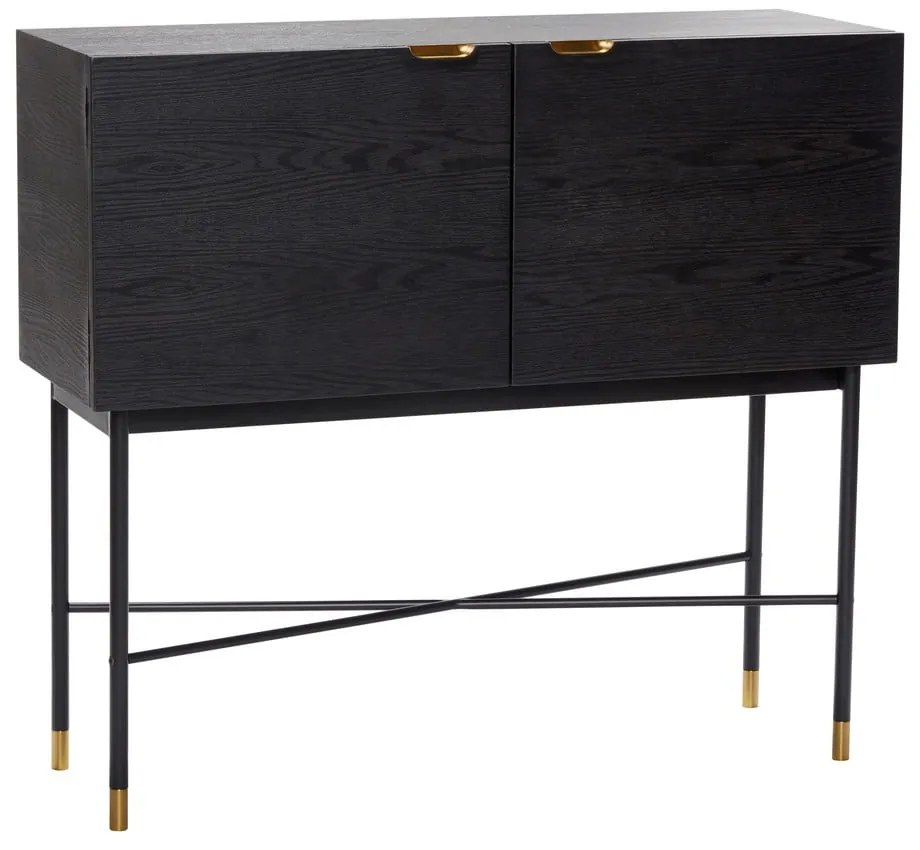 Чекмеджета от черен ясен Норма - Hübsch