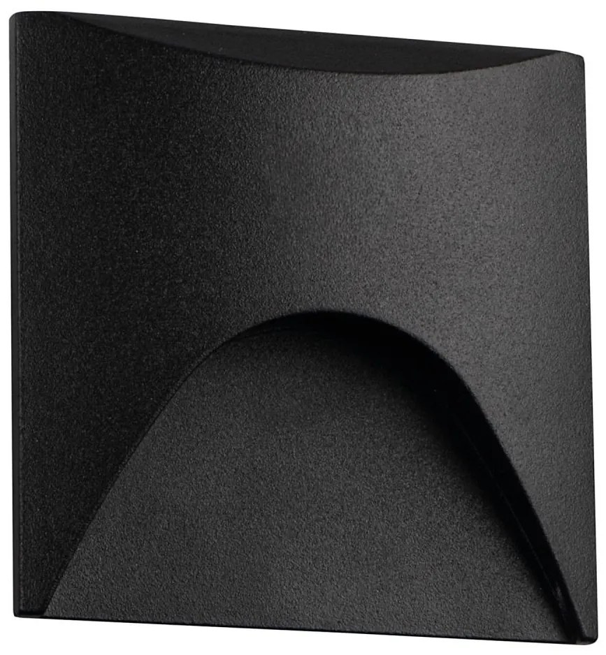 Kanlux 39139 - LED стълбищно осветително тяло EXIN LED/2,5W/230V 4000K IP65 черно hr.