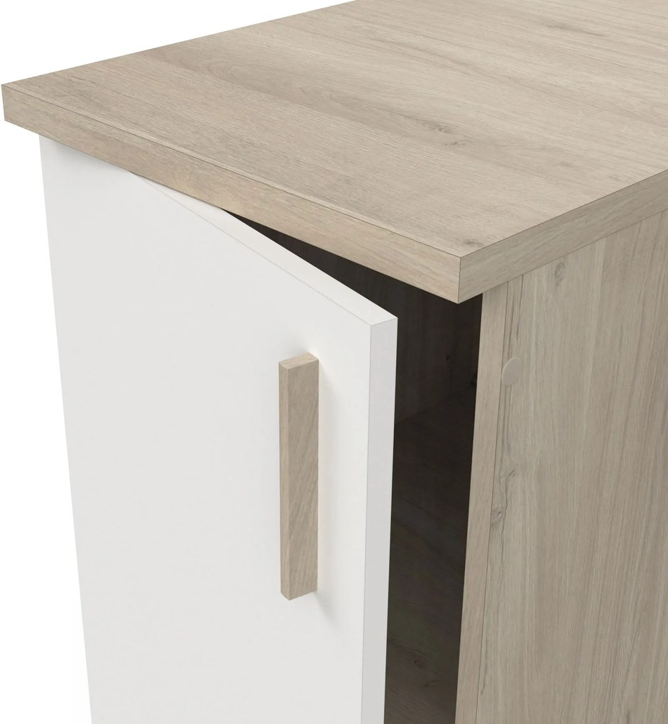 Подов шкаф Poppy 40-Fusiko-Leuko