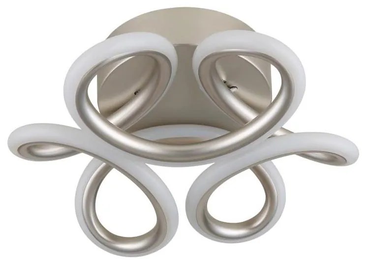 Globo 67386-24S - LED таванно осветително MELISAND 24W/230V, Ø 26 см, мат хром