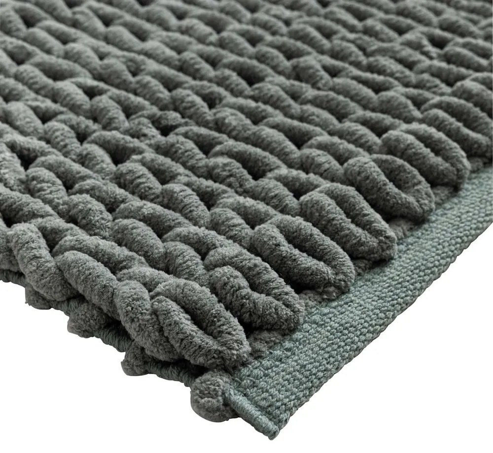 Зелен килим за баня 50x80 cm Ariel – douceur d'intérieur