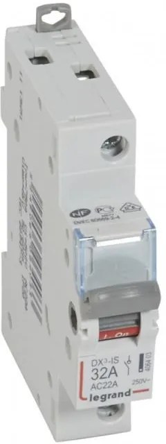 Legrand Товаров прекъсвач /шалтер/ DX3-IS 32A 1P 1 мод.  - 406403