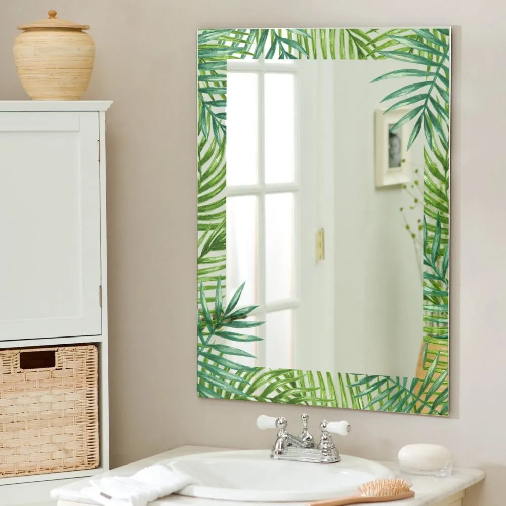 Стенно огледало Espejo Decorado Monstera, 50 x 70 cm - Surdic