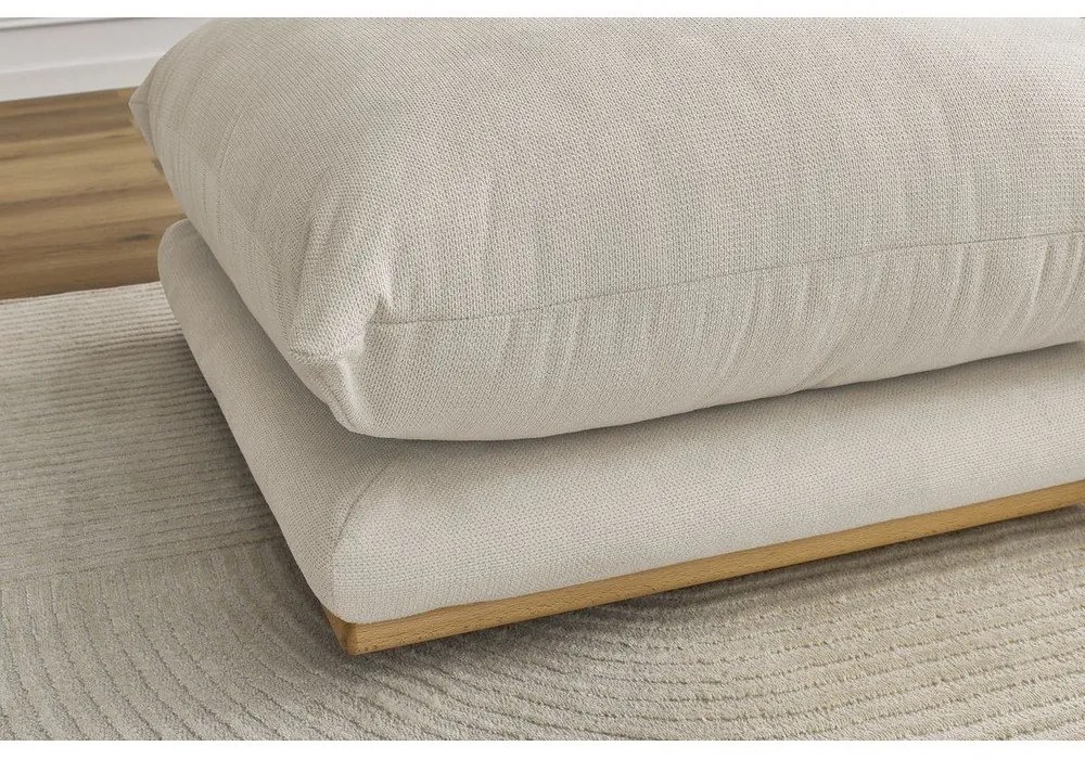 Кремава табуретка Ernest – Bobochic Paris