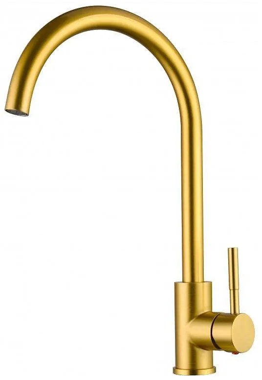 Стоящ смесител за кухня САХАРА, Inter Ceramic, ICF 7107011G 7313, висок чучур