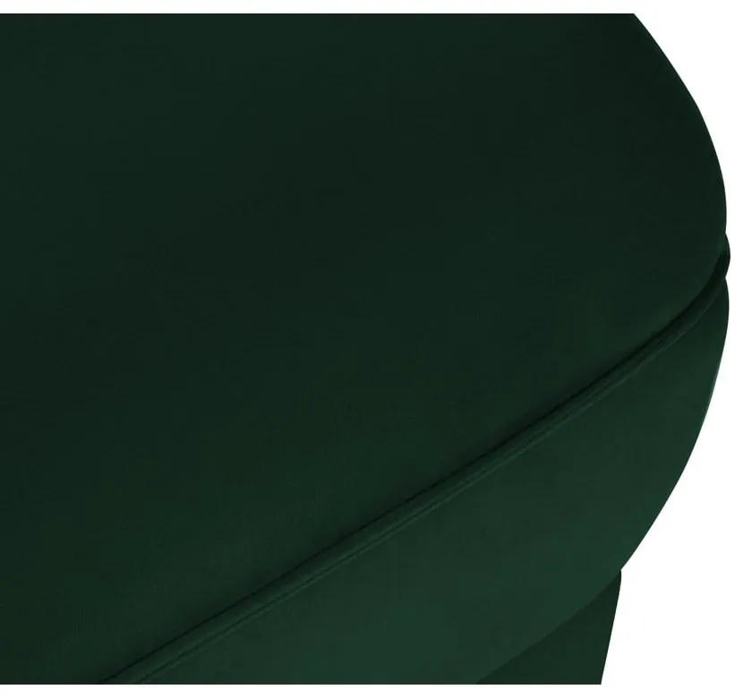 Табуретка от зелено кадифе Lando - Micadoni Home