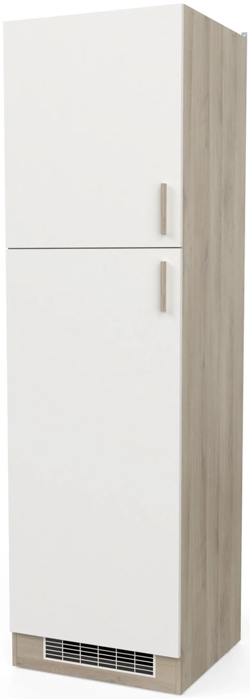 Подов шкаф висок Poppy 60-Fusiko-Leuko