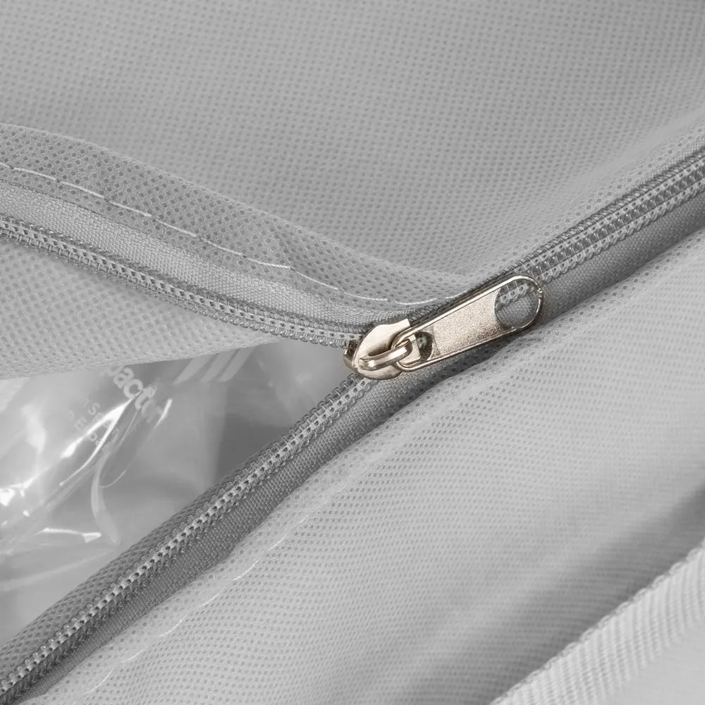 Вакуумна подсилена текстилна кутия за съхранение на дрехи 56x56x16,5 cm Granit – Compactor