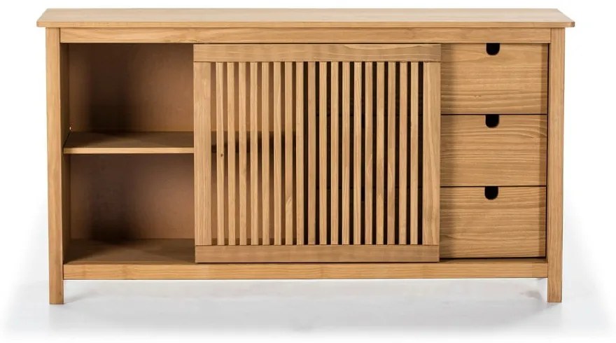 Дървен скрин с чекмеджета Bruna - Marckeric