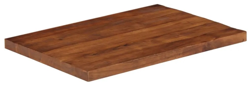 371197 vidaXL Плот за маса 80x60x2,5 см правоъгълен регенерирано дърво масив