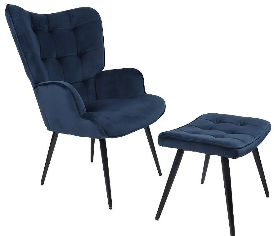 Кресло с табуретка Тексас