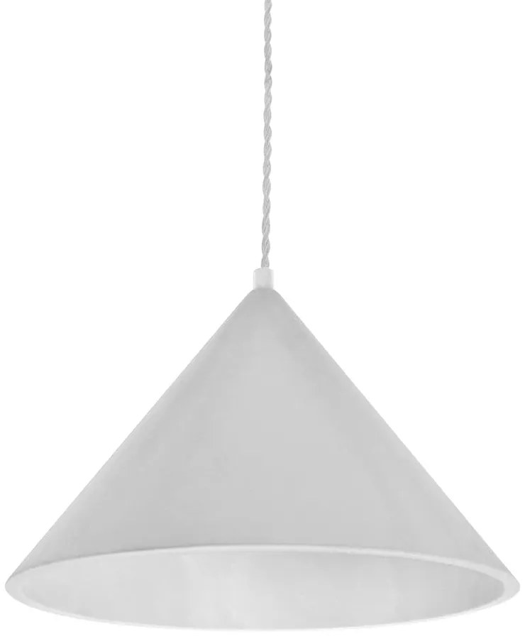 Сиво висящо осветително тяло, височина 150 cm Vilma - SULION