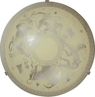 Плафониера ОЛИМП, ø300, екрю мат, 1xE27