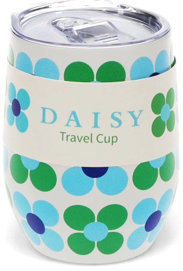 Чаша за път 350 ml Blue and green Daisy – Rex London