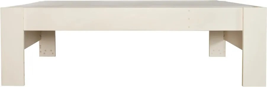 Бежово детско легло 90x200 cm с място за съхранение без ламелно дъно Captain – Roba