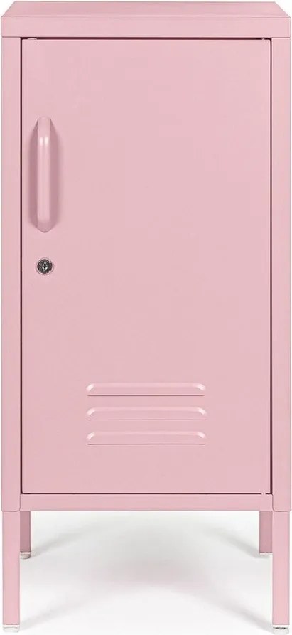 Светлорозово метално заключващ се шкафче 35x76x40 cm Cambridge – Yes Everyday