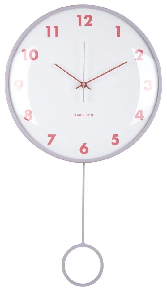 Стенен часовник с махало Cheeky Dome – Karlsson