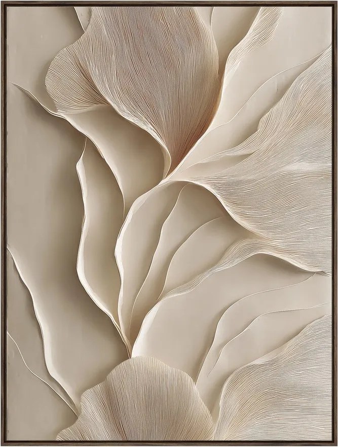 Печатна картина с включена рамка 60x80 cm Gentle Curves – Styler
