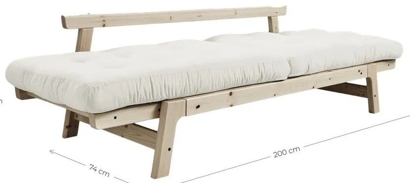 Променлив диван Natural Clear/Dark Grey Step - Karup Design