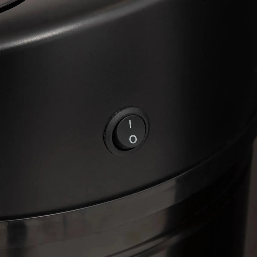 Автоматичен кош 5five Sensor, Метал, 42 L - Черен