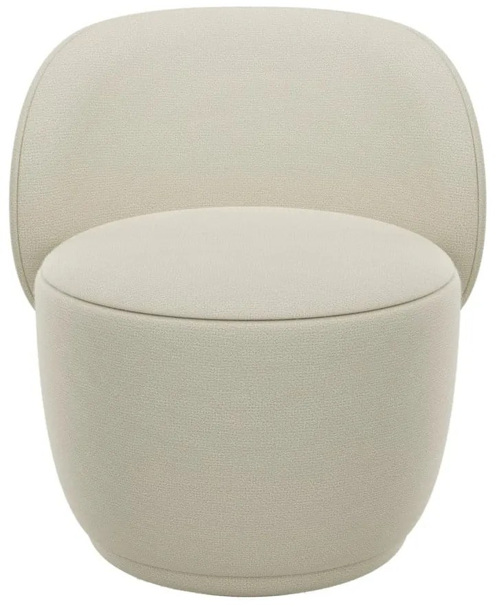 Бежов фотьойл от плат букле KUON - Blomus