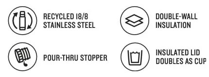 Светлорозов термос за храна от неръждаема стомана Legendary Classic Rose Quartz – Stanley