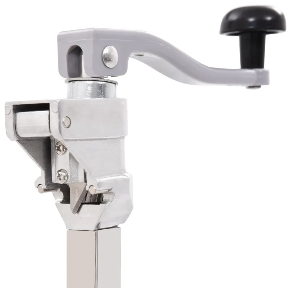 Отварачка за консерви, сребриста, 70 см, алуминий и инокс