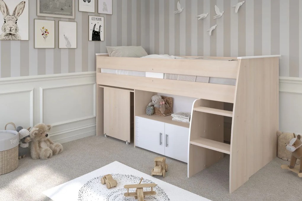 Ниско двуетажно легло Scala