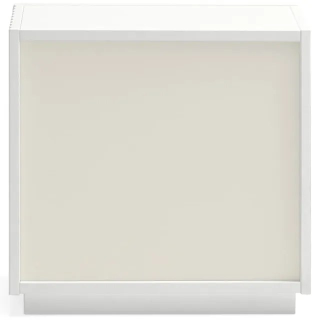 Бяло нощно шкафче Doric - Teulat