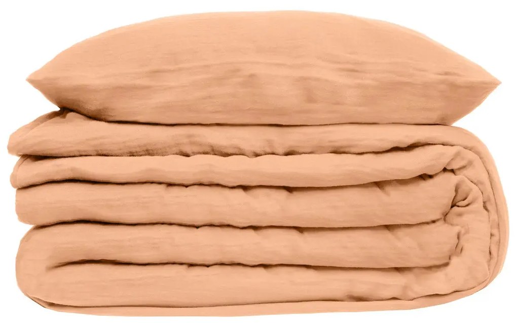 Спално бельо atmosphera Origines, 240x220 cm, Памук с ефект лен - Бежов