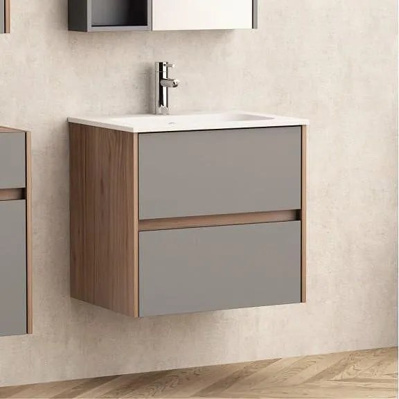 Конзолен PVC шкаф ICP 5955MG, Inter Ceramic, 59x45x55см